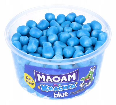 #ad Maoam Kracher Raspberry Flavour Dissolvable Chewing Gum With Filling Candy 1200g $30.00