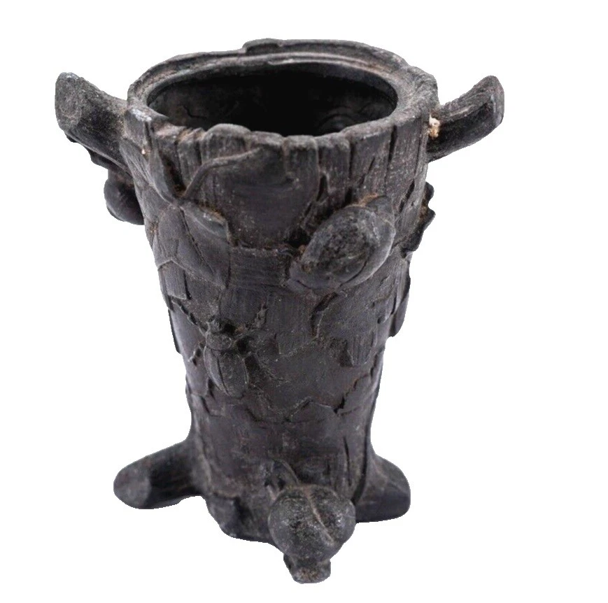 Black Antique Chinese Brush Pots