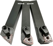 16 MWLNR Lathe Excircle Indexable Carbide Turning Tool Holder Bit Set MTJNR1616