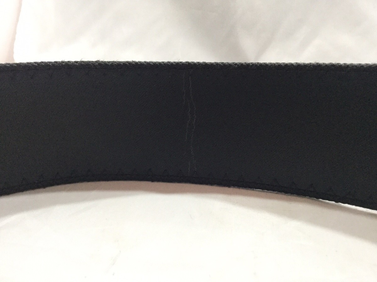Vintage Two Blondes New York Blue Belt #4530 Size 1X Vintage Two Blondes New York Gold Tone Leather Belt Size M  main image 4