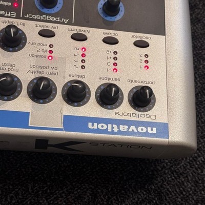 Novation K-Station synthesizers w/manual Tested & Working from