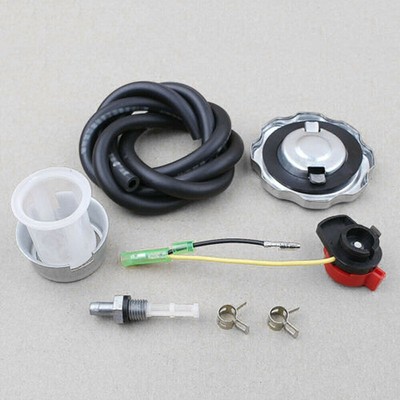 Fuel Tank Gas Cap For Honda GX160 GX200 GX270 GX340 GX390 Engines - Black Plastic Replacement Cap 9 thumbnail image