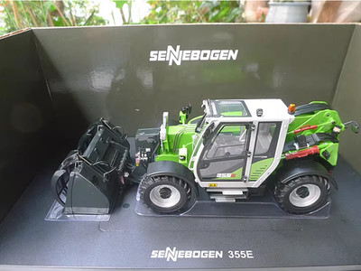 1:32 UH Sennebogen Telehandler 355E Telescopic Telehandler Machine Diecast Model