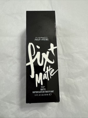 NIB MAC Prep + Prime Fix+ Matte - 3.4 Oz. /100ml