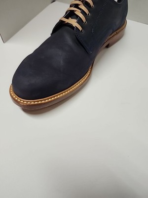 Cole Haan Grand.OS Mens Navy Blue Nubuck Plain Toe Derby Shoes C25105 Size 9.5 M COLE HAAN TYLER GRAND. OS PLAIN TOE OXFORDS #C25105 SIZE 13  main image 3