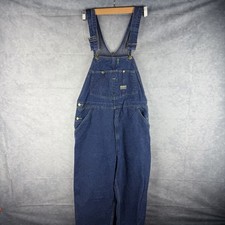 Vintage OshKosh B Gosh Overalls Mens 38x30 Vestbak Denim Union Made In USA 60s