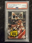 1988 Fournier Estrella Michael Jordan Rules Card PSA 10