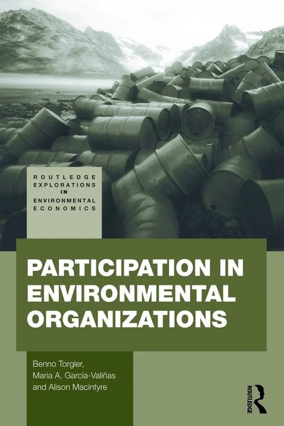 Benno Torgler (U. A.) | Participation In Environmental Organizations | Buch-image