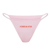 SKIMS Pink  Foreva Eva  Cotton Jersey String Bikini NWOT Size 3X
