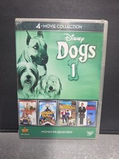 BRAND NEW Disney Dogs 1: 4-Movie Collection (DVD) 2012 Release, Brand New Sealed
