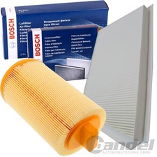 BOSCH FILTER INSPEKTIONSPAKET SATZ f&uuml;r MERCEDES C-KLASSE W203 CL203 CLK W209