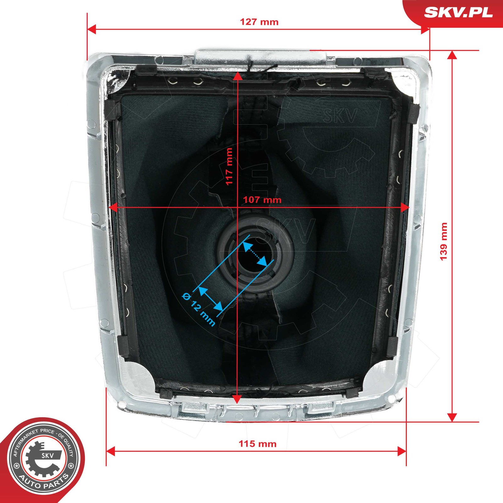 ✅Fits SKV GERMANY 63SKV430 GEAR SHIFT KNOB WITH BELLOWS 63SKV430  ⭐UK Seller⭐