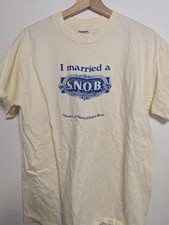 Vintage Single Stitch Hanes Beefy T White Printed Made in USA T-Shirt Size XL