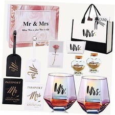 Wedding Engagement Gifts for Couples Mr and Mrs Gift C-Mr and Mrs Travel Gift