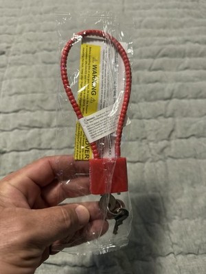 Gun Cable Locks with Keys Brand New Factory Sealed Lot of 2