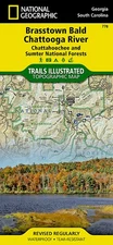 National Geographic GA/SC Brasstown Bald Chattooga Trails Illustrated Map 778