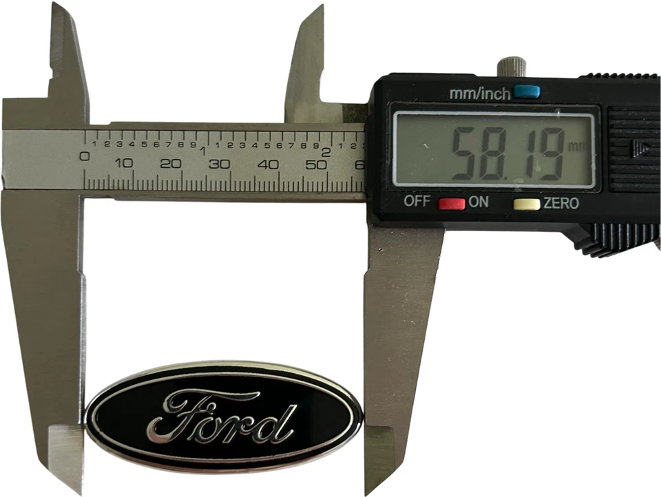 Black Crome Steering wheel badge Ford - Image 4 of 4