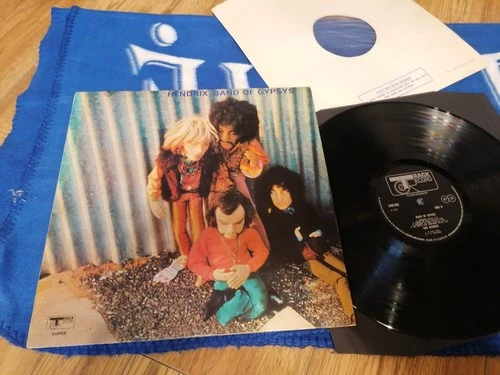 Jimi Hendrix-Band Of Gypsys-UK 1st press-1970-Puppet Sleeve-EX+ /NM