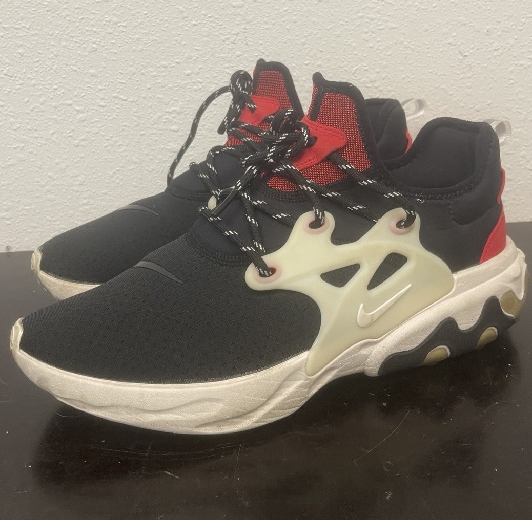 Nike React Presto Chatty Matador AV2605-002 - Size 11.5 Red Black \u0026 White 192499275080| eBay