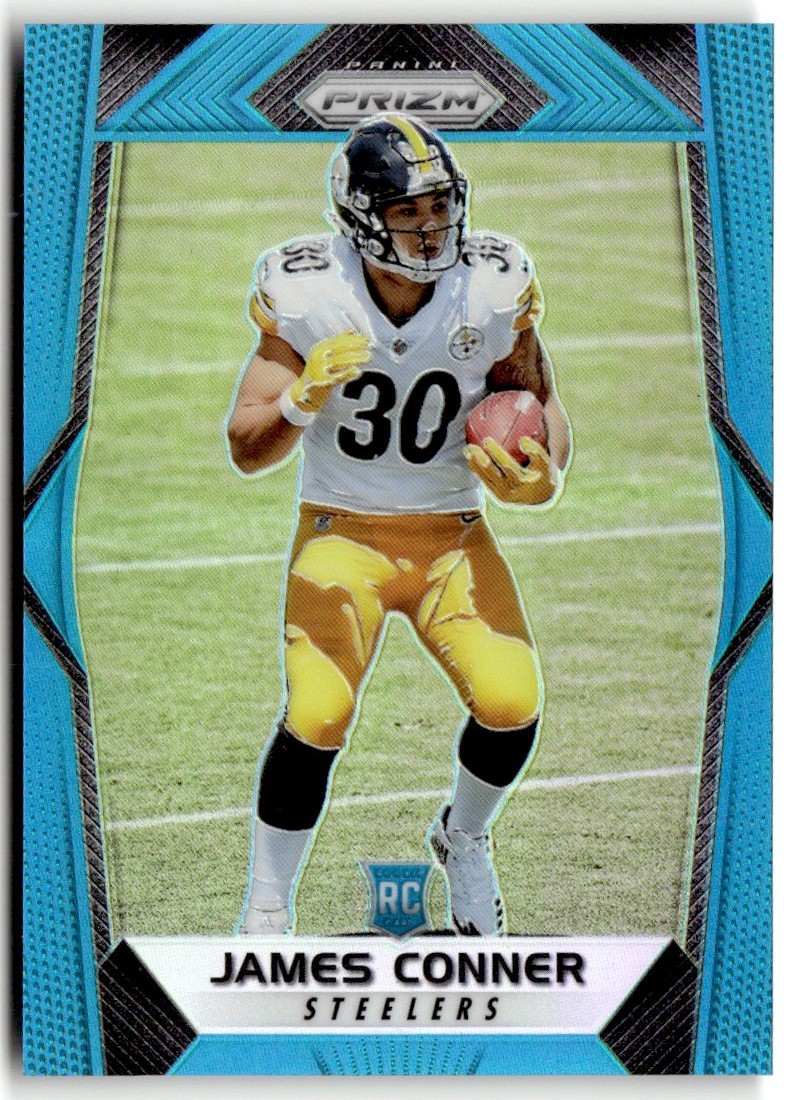 2017 Panini Prizm Light Blue James Conner RC /199 #225