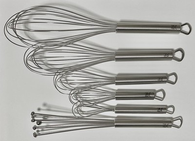 WMF Profi Plus Schneebesen Set 15cm 20cm 25cm 30cm Rührblitz 27cm