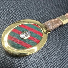 Gucci GG Logo Keychain Keyring Sherry Line
