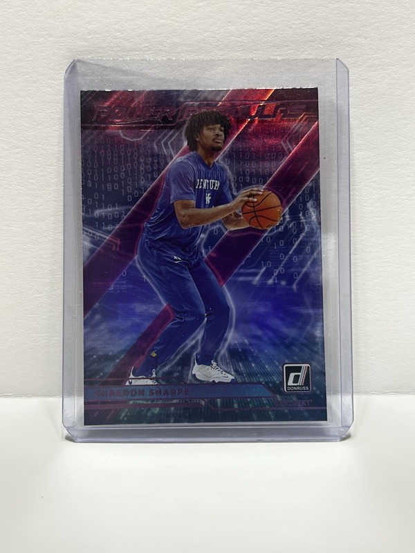 2022-23 Panini Chronicles Draft Picks  Power Formulas Shaedon Sharpe #PF-SSH rc 