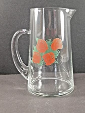 FOUR ROSES BOURBON WHISKEY GLASS PITCHER For Sippin