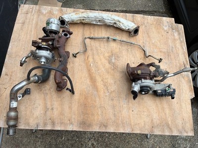 OEM Complete Set of Turbo Chargers Land Rover/Jaguar 3.0 306HP With Manifolds