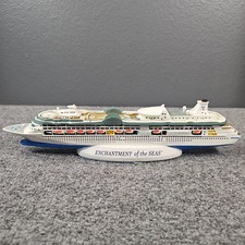 Royal Caribbean Enchantment of the Seas 12" Cruise Ship Model Official Flaw Chip