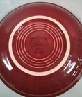 Vintage Red HOMER LAUGHLIN Post '86 Cinnabar Maroon FIESTA Saucer — photo 9