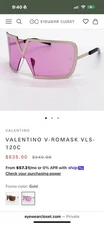 New VALENTINO V-Romask VLS 120C Sunglasses