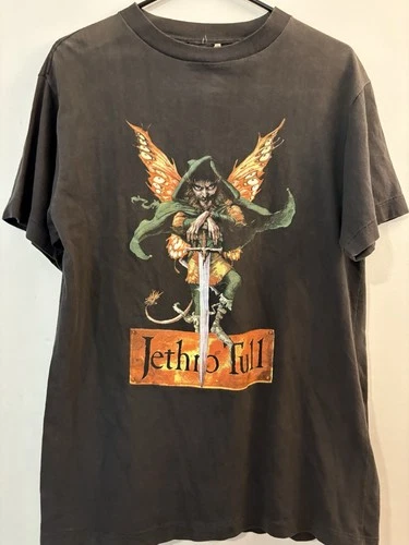 Jethro Tull Vintage Single Stitch T-Shirt North America 1990s vintage concert t-shirt, vintage, size L, single stitch, B+ condition