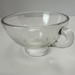 Vintage Glass Canning Funnel Finger Loop Handle Kitchen