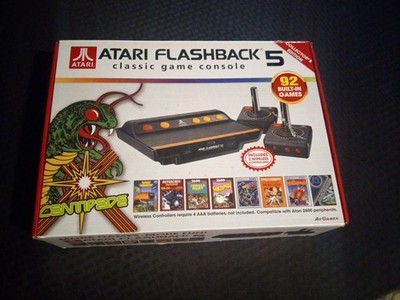 New Atari Flashback 5 Classic Game Collector's Edition Console 92 Built-In Games
