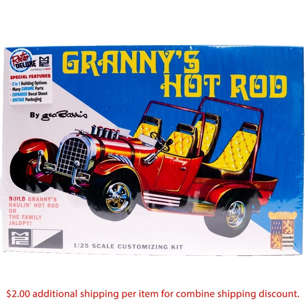 MPC Granny's Hot Rod by George Barris 1:25 Scale Model Car K