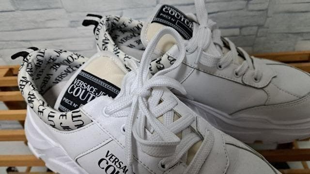 Men 9.0US Versace Logo Sneakers/Men'S/8Item Luxury Designer Limited Edition Rare thumbnail 7