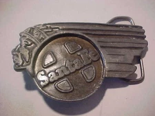SANTA FE RAILROAD BELT BUCKLE VINTAGE