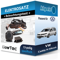 FüR Fiat 600E Suv 07.2023-Jetzt Towtec E-Satz 13Polig Fahrzeugspezifisch Neu