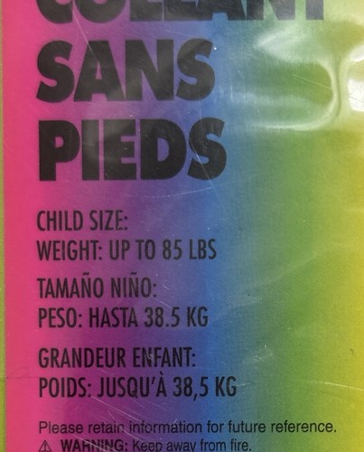 Rainbow Color and Green Footless Tights, Size M/L, Cape Kid/Adult - Picture 3 of 6