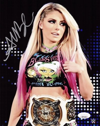 ALEXA BLISS AUTOGRAPHED 8x10 PHOTO JSA #14
