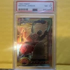 Topps 1993-94 Finest Michael Jordan #1 Chicago Bulls PSA 8 Graded Card