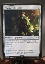 Whispersilk Cloak Lord of the Rings MTG Regular Near Mint