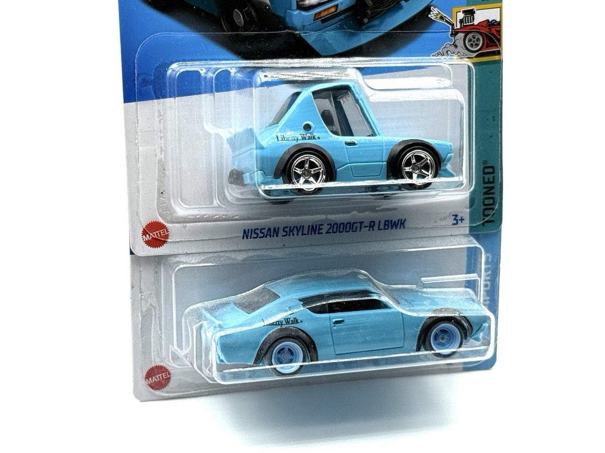 Hot Wheels Nissan Skyline 2000GT-R LBWK Tooned SUPER CUSTOM WHEEL