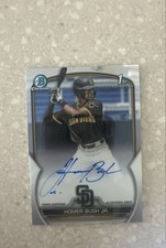 2023 Bowman Draft - Chrome Prospect Autographs Homer Bush Jr. #CDA-HB (AU, RC)