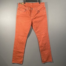J BRAND Mens Sz 36x34 KANE Slim Straight Leg Jeans In Crafted Clay Made in USA