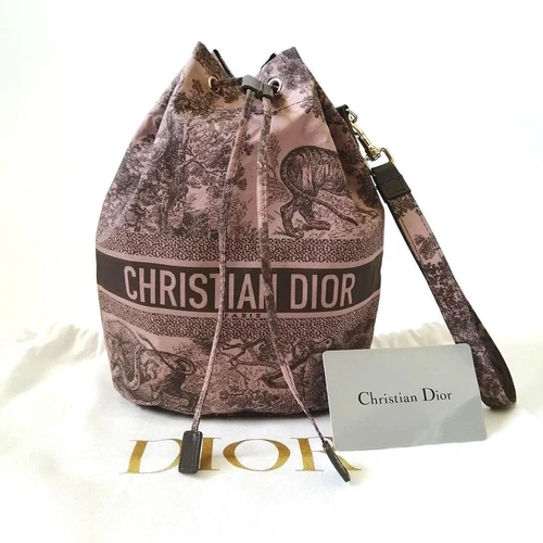 Pochette à cordon Christian Dior Toiled De Juy 900
