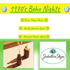 1970's Boho Nights - Essential Oil Fragrance 10ml Rollerball Perfume