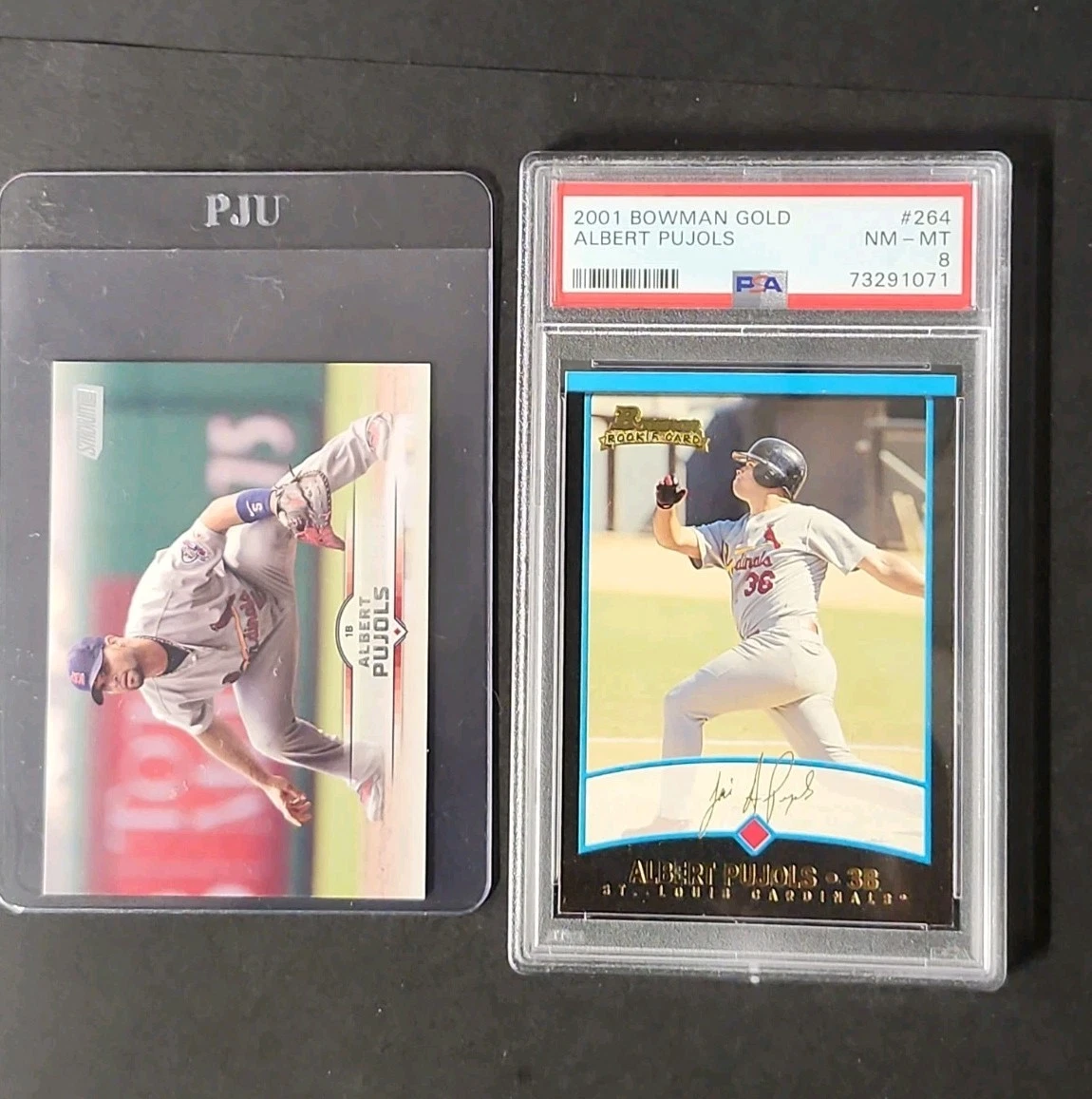 Bowman Albert Pujols Rookie Baseball Sports Trading Cards