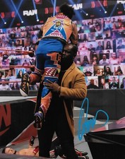 Autographed Wrestling  Omos Signed WWE 8x10 Photo #1 Original